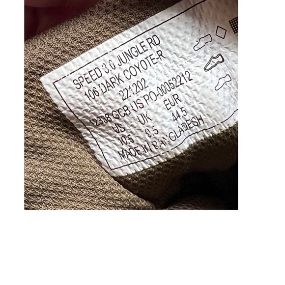 5.11 Tactical Speed 3.0 Dark Coyote RapidDry Boots Mens 10.5 - Picture 8 of 8